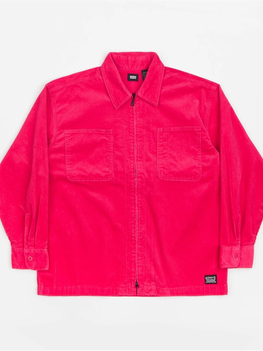 Levi's Skateboarding Cord Shirt Raspberry